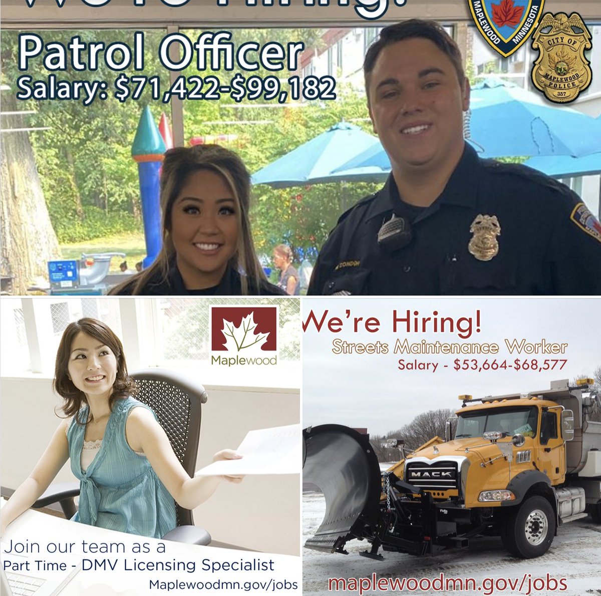 City of Maplewood tweet media
