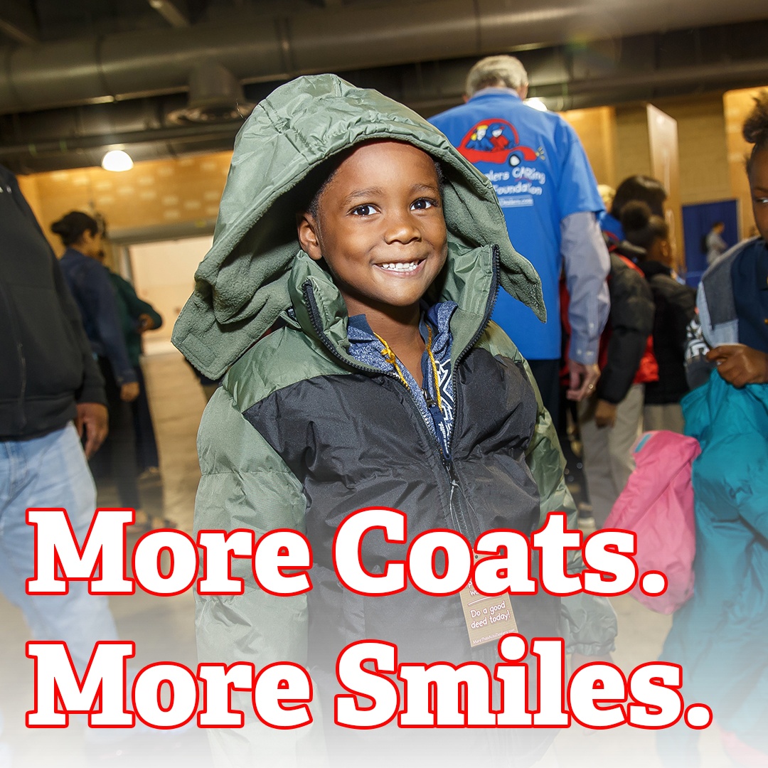 The gift of a brand-new coat warms the body AND the soul of a child in need. Join the dozens of local auto dealers spreading warmth this winter.

#MoreThanAutoDealers ➡️ bit.ly/3Sy5y3T