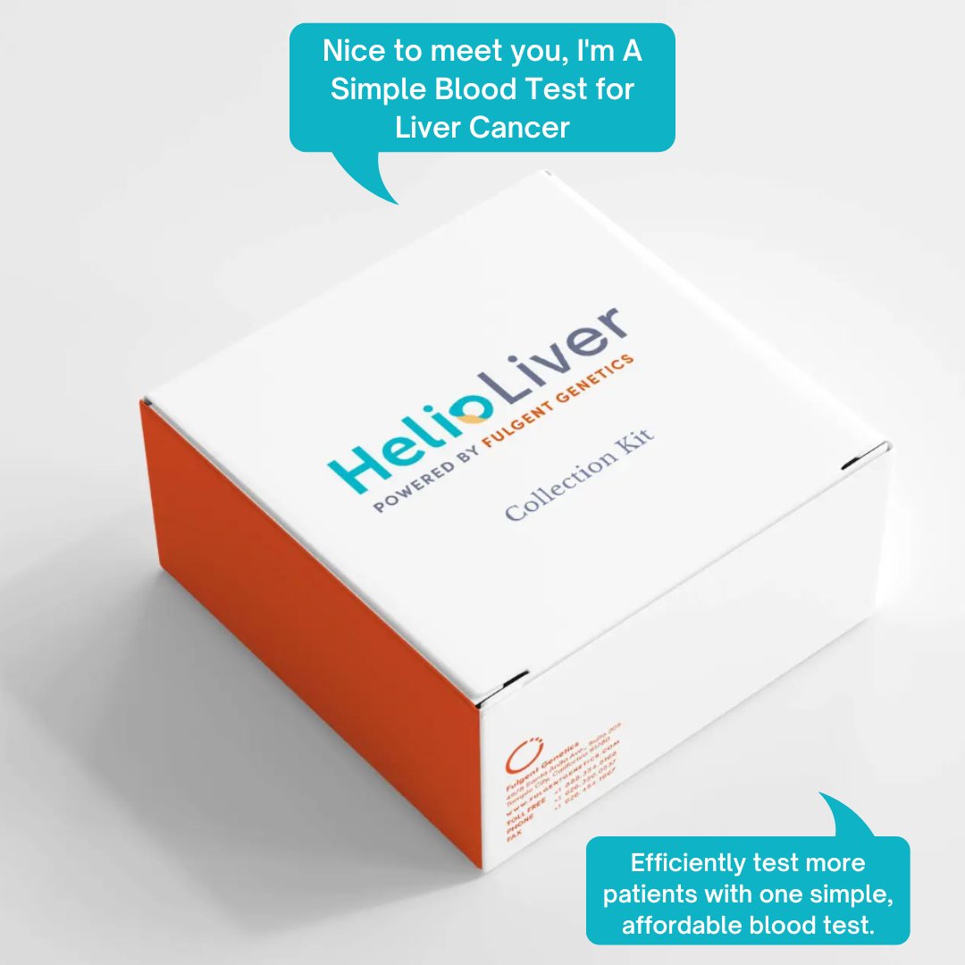 heliogenomics's tweet photo. At HelioLiver we are redefining how we find and fight liver cancer by simplifying testing for you and your patients. Now, efficiently test more patients with one simple, affordable blood test that integrates seamlessly with in-office patient care. #HelioLiver #HelioGenomics https://t.co/uG3Js3USMr
