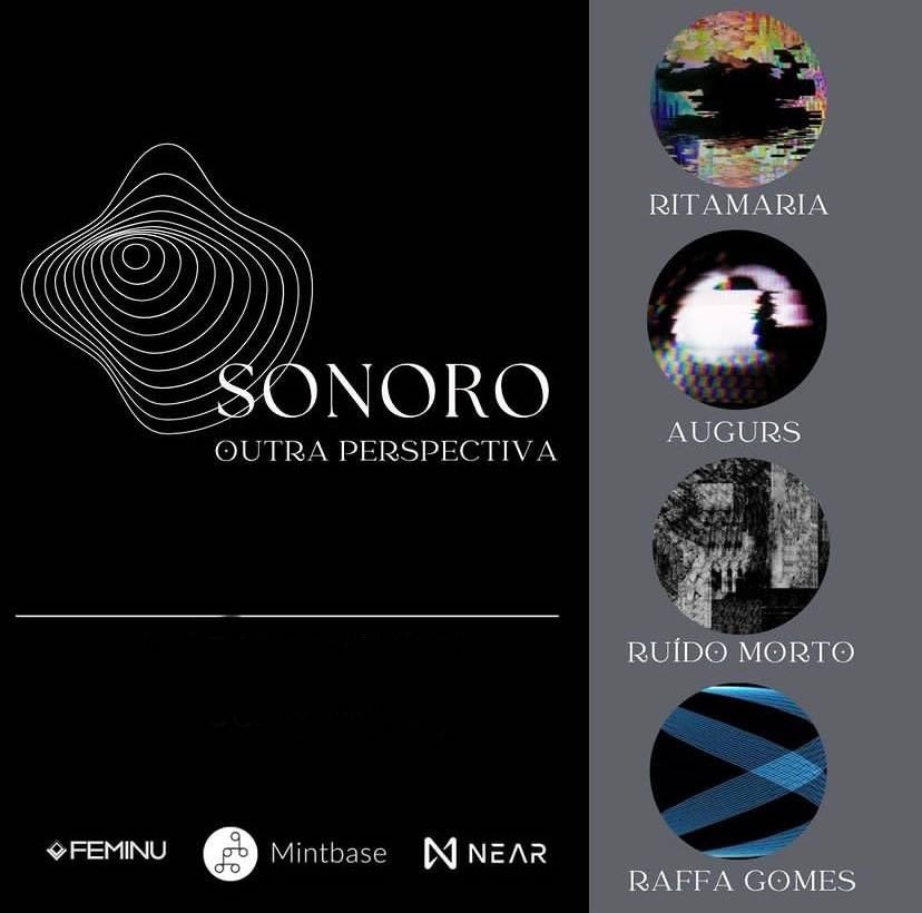 Reabertura da exposição de arte sonora no Voxels,  “SONORO”. Artistas: <a href="/raffigomes/">Rafaela</a>, <a href="/ruidomorto/">ruído morto</a>, @ritamariarirri e Augurs.

voxels.com/play?coords=N@…

#soundart #artesonora #sonoro #feminudao #feminudaogallery #voxels #nftartists #NearNFT