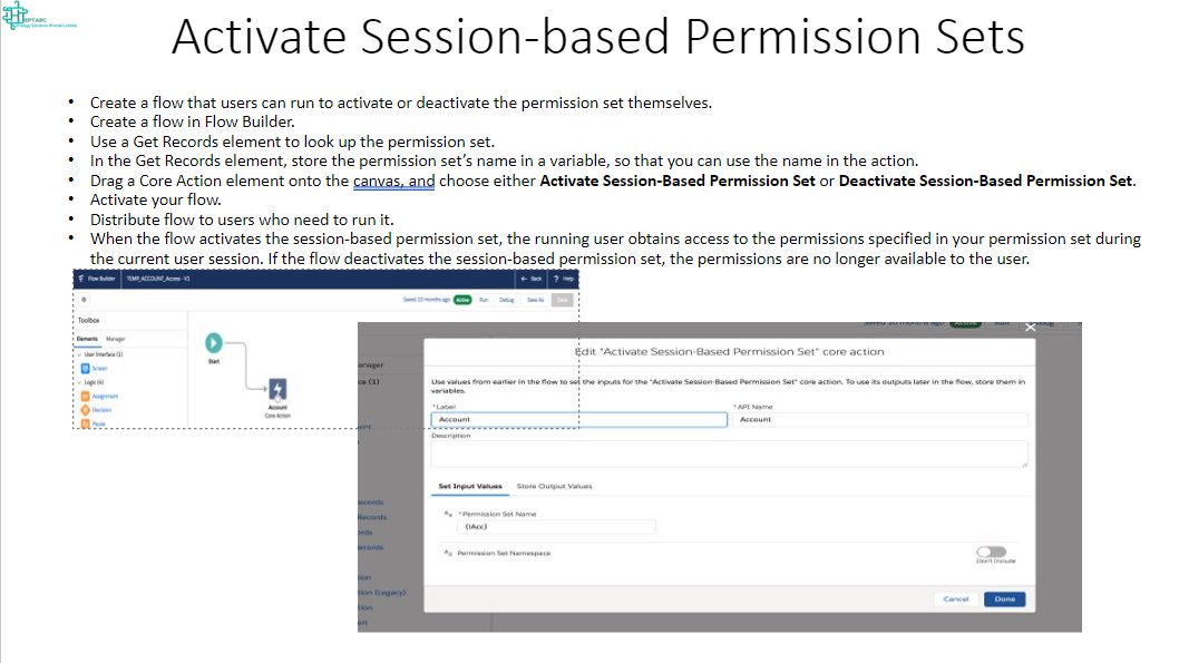 HeptarcL's tweet image. Activate Session-based Permission Sets.
#Salesforce #salesforcelearning #Salesforceknowledge #Permissionsets