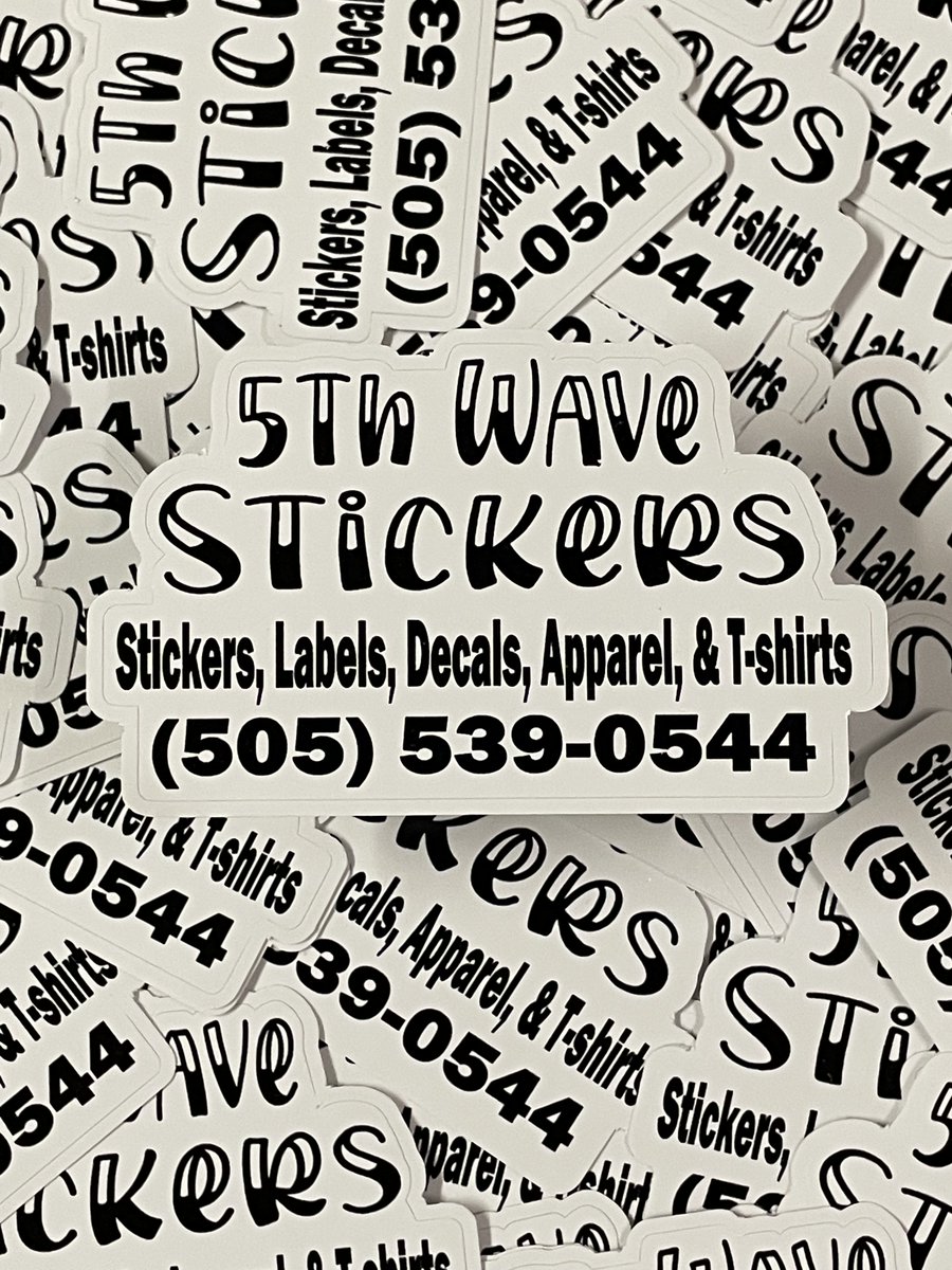 5thWaveStickers's tweet photo. 🎨Let us make your next order!🎨
Get 100 3x3" Stickers for only $40 - EASY ONLINE ORDERING
https://t.co/CZlwzxOfoK
#STICKERLOVE #STICKERPORN #VINYLSTICKERS #SLAPS #STICKERSLAPS #CUSTOMMERCH #CUSTOMSLAPS https://t.co/VhOl0GuF5S