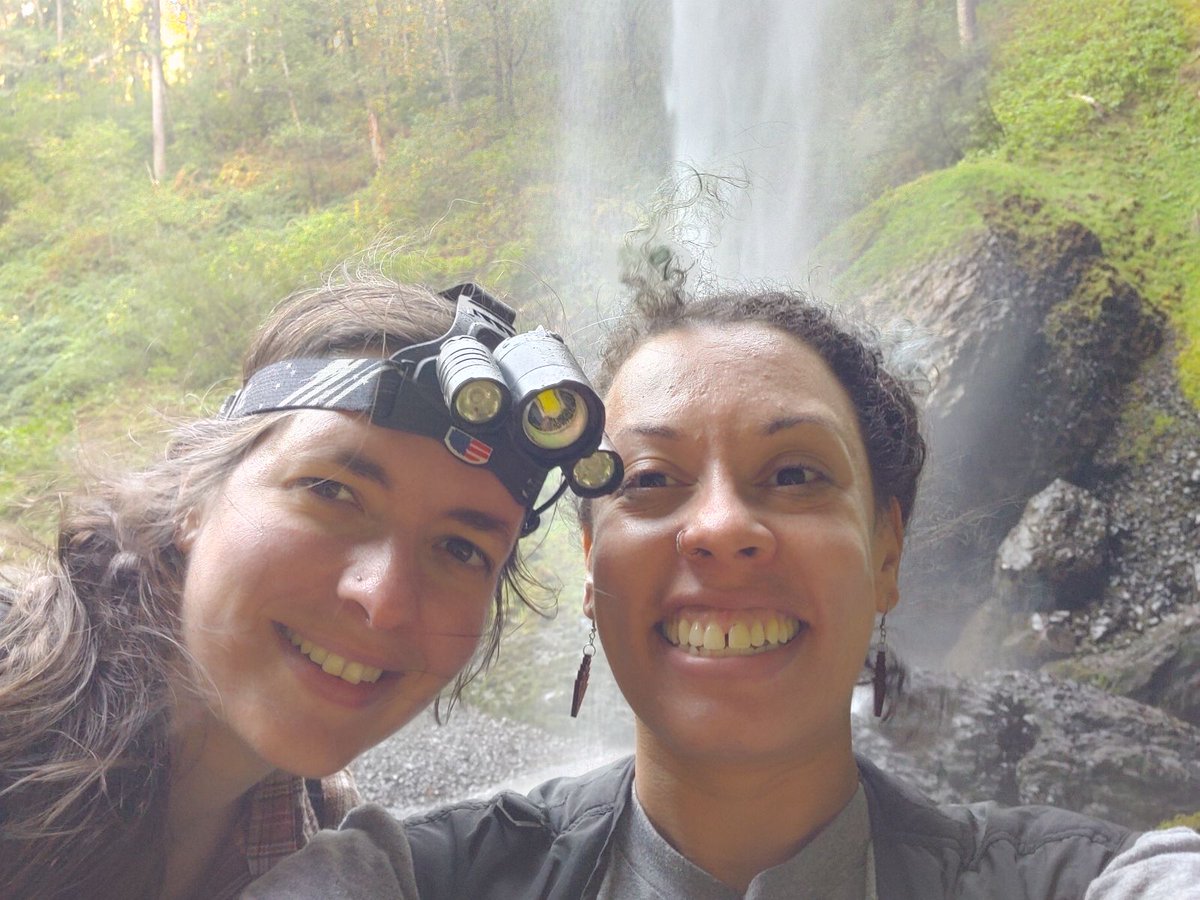 Livin' the biologist dream - successful collecting of Sabacon occidentalis in Oregon with my science and life BFF <a href="/DrCedes/">Mercedes Burns</a>!