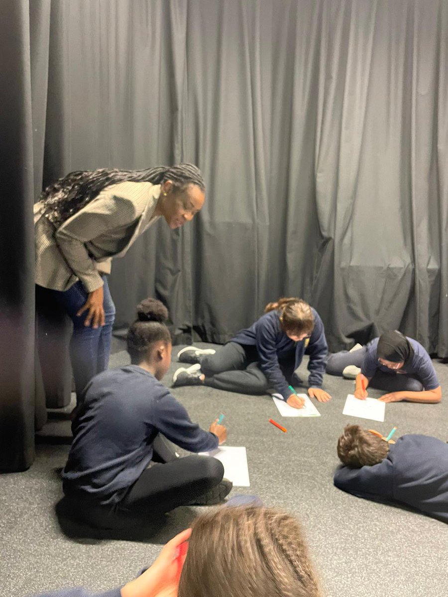 ECSPrimary's tweet photo. Thank you Toyin from  @TOCPublishingUK 
The children loved writing their own affirmations! We can’t wait for you to visit us again! #bhm #authorvisit #wonderfullyme https://t.co/yRhSzIbON3