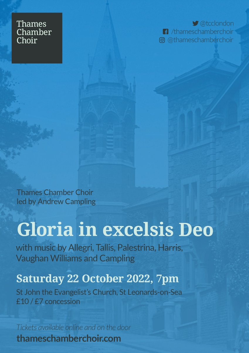 Thames Chamber Choir tweet media
