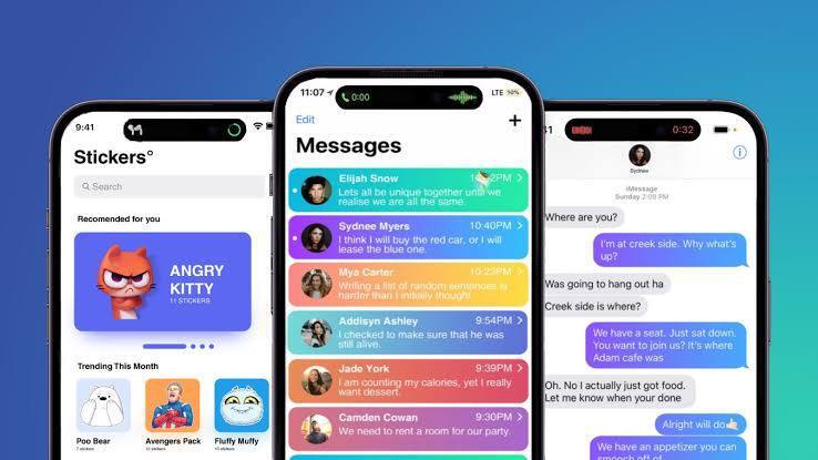 iTutorialsDR's tweet photo. Apple estaría planeando un rediseño de la app Mensajes, añadiendo funciones relacionadas con la realidad virtual. https://t.co/TYund0xJY3