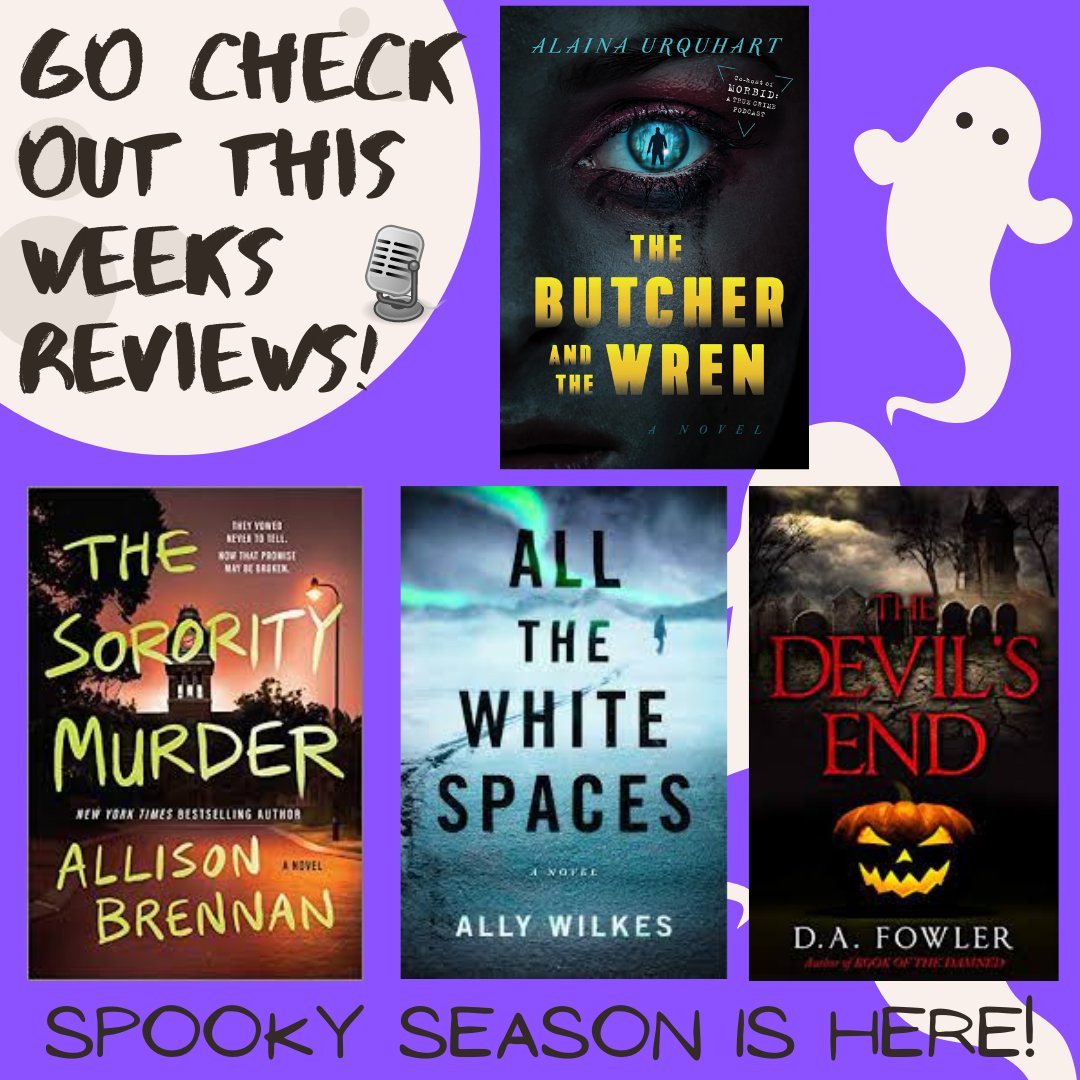 3bookgirls's tweet photo. We have horror covered again this week! Murder to doomed trips and more.
We review books by @allison_brennan @unheimlichmanvr #dafowler #alainaurquhart (@amorbidpodcast) go ahead and grab those TBR list now!
#bookstagram #books #bookish #bookreviews #bookrecs #bookpodcast https://t.co/zWLFSz2YVv