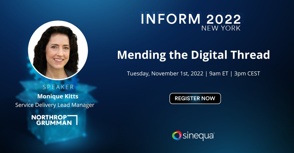 sinequa's tweet photo. Join us virtually or in person to learn how a team at #NorthropGrumman united siloed legacy data sources into a platform with popular "LinkedIn-style" #socialmedia features - ensuring that information and expertise can be found at any time.

➡️ https://t.co/Q6VFhuqgRd https://t.co/KXPnr23Cd7