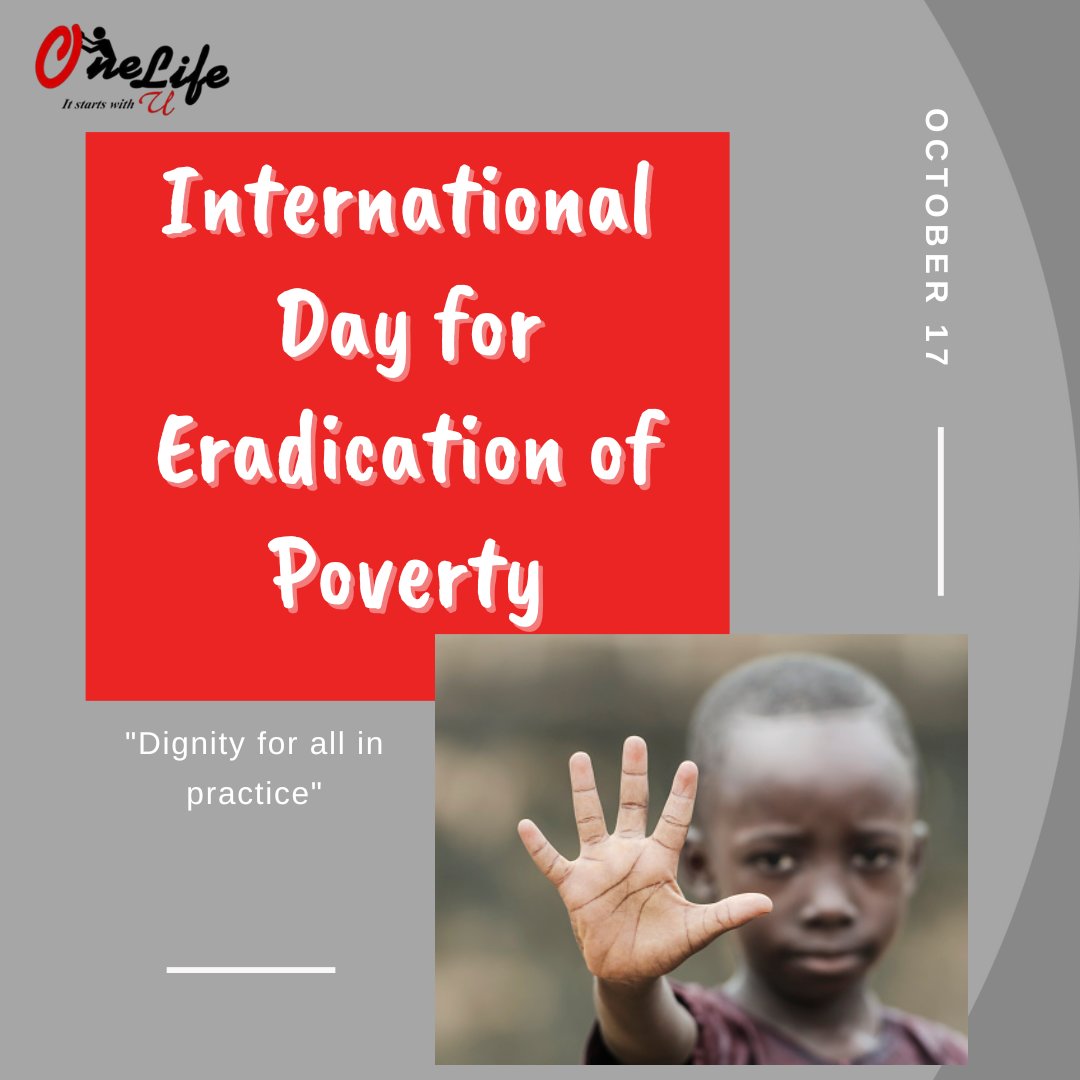 UWIMonaOneLife's tweet photo. 🔴 UWI OneLife acknowledges International Day for the Eradication of Poverty. The disparity between rich and poor expands by the year📊. 
🔴 Saving our planet, lifting people out of poverty, and advancing economic growth are the same fight. Let’s end poverty.💪🏾

#uwionelife https://t.co/rjvwDBZJOy