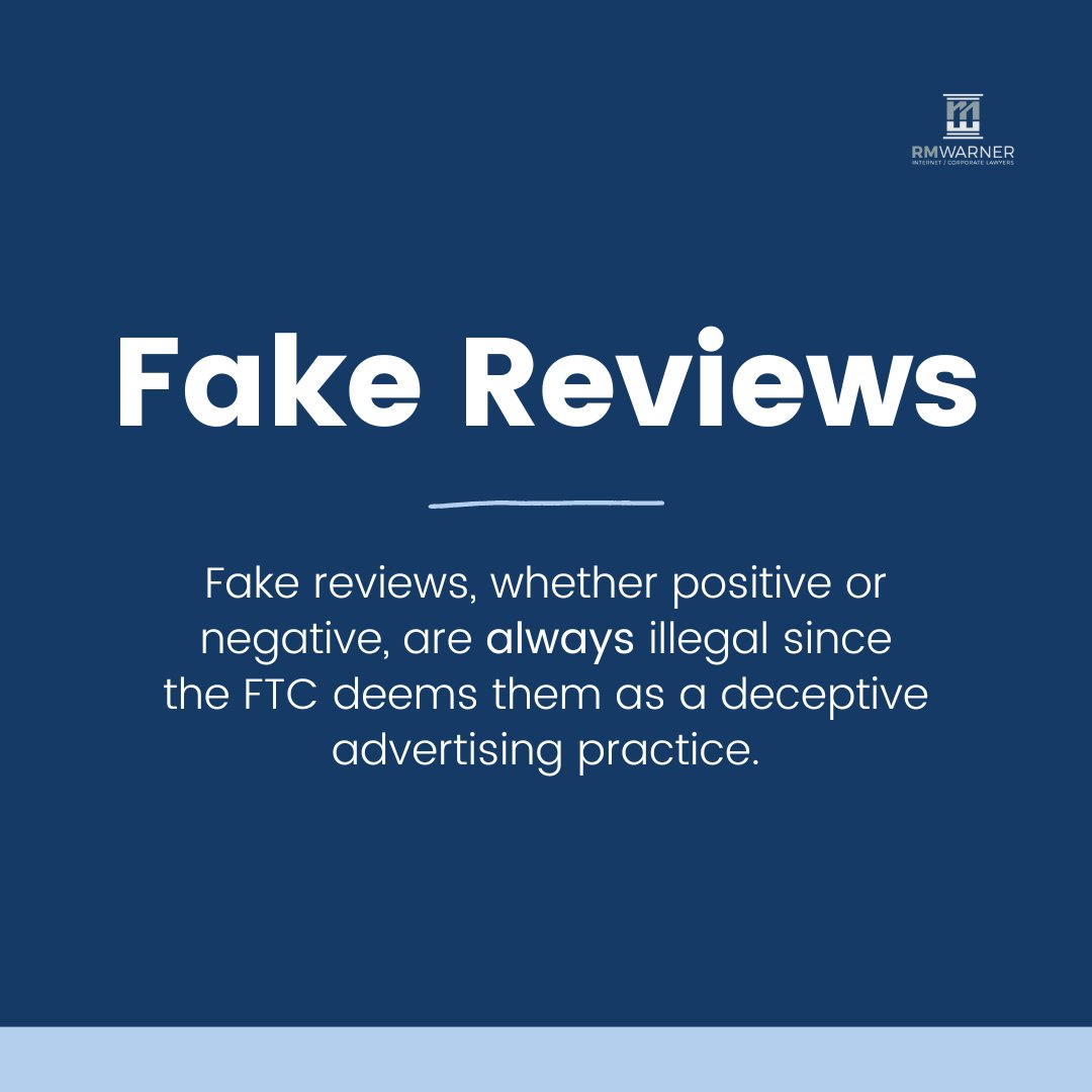 RMWarnerLaw1's tweet photo. If you're a #businessowner, listen up! If you've experienced #unfairbusinesspractices, or #unfaircompetition, such as #defamation, #productdisparagement, #fakereviews, #tradelibel, or #tortiousinterference, get in touch with RM Warner Law today by clicking the link in our bio. https://t.co/6BzWfc9Uon