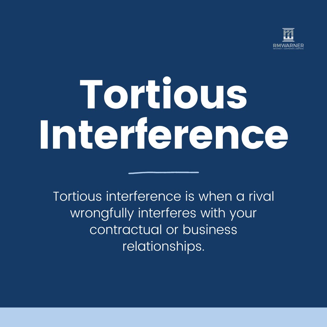 RMWarnerLaw1's tweet photo. If you're a #businessowner, listen up! If you've experienced #unfairbusinesspractices, or #unfaircompetition, such as #defamation, #productdisparagement, #fakereviews, #tradelibel, or #tortiousinterference, get in touch with RM Warner Law today by clicking the link in our bio. https://t.co/6BzWfc9Uon
