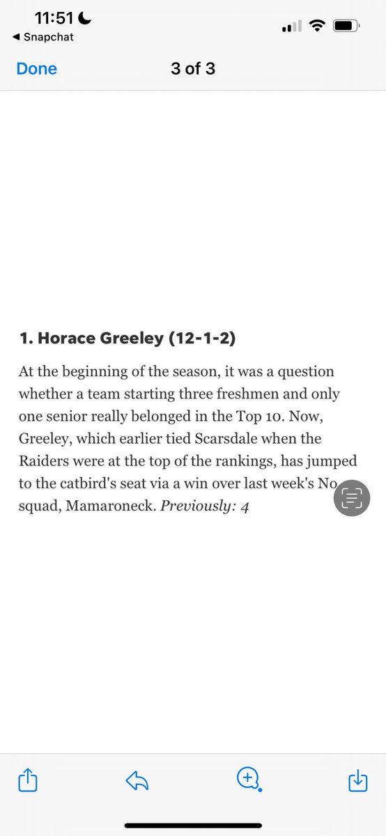 Quaker_Sports's tweet photo. Greeley 🏑 the latest #1 in LoHud’s rankings after knocking off former #1 Mamaroneck. Amazing regular season, including going undefeated in their league. Great defensive team who held teams scoreless in 11/15 games. Sectionals next. Let’s go G!!! @GreeleySports @GreeleyFH https://t.co/N7k6jtTbCA