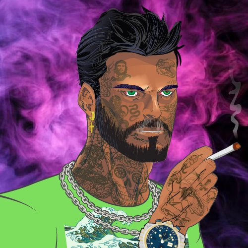 Whole new collection coming soon  fam! 

Check this dude out 🖤 

#NewProfiIePic #NFTart #NFTProjects #NFTfam #NFTCommunity