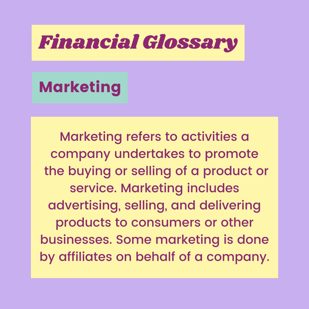 MTGmeetup's tweet image. #FinancialGlossary Marketing 🏦💰

-
#investing #money #savings #banks #finance #economy #marketing #finanzenürfrauen
