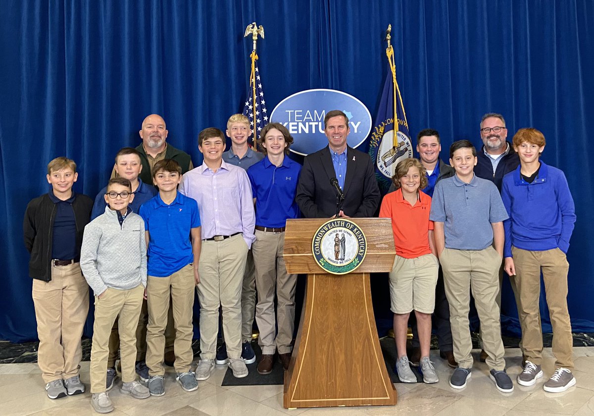 LeahMarcum7's tweet photo. Thank you @GovAndyBeshear for a wonderful visit today! https://t.co/mozu9nwofi