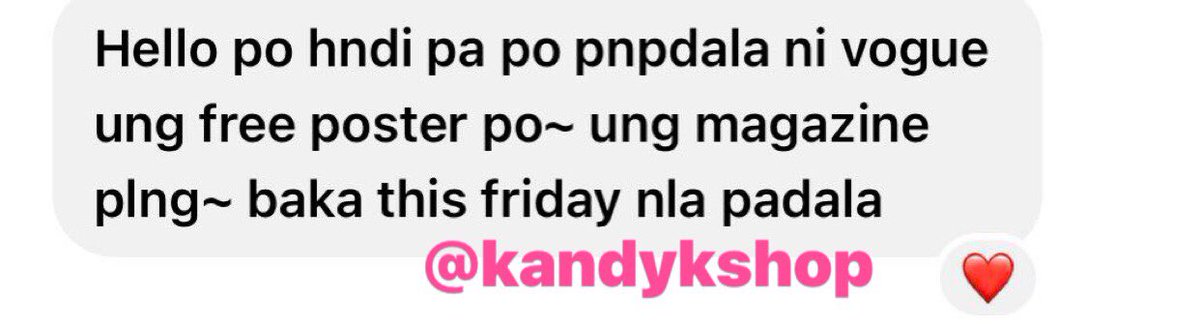 kandykshop's tweet photo. #kandyKUPDATES #kandyKPROOFS

First PO V x Vogue Magazine previous arrival in kr add, pls see the last photo for the poster update~

Thank you again for trusting us, waiting for 2nd PO (special cover)🙇‍♀️💗 https://t.co/EAcEczNCTy