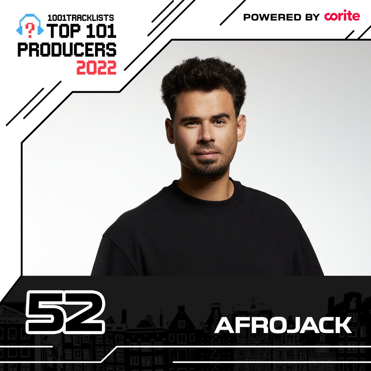 1001TLtv's tweet image. Legendary @wallrecordings head honcho @afrojack moves up 26 spots in the rankings this year to come in at #52 in the #Top101Producers2022.