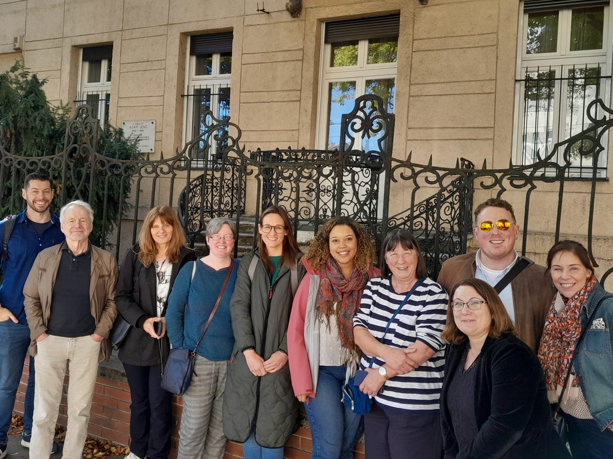 The <a href="/EUErasmusPlus/">Erasmus+</a> PRESTO team gathered in Budapest last week for project meetings and collaborative activities, and also took time out to visit the statue of Zoltán Kodály and the house of his collaborator Jenő Ádám. 🎵