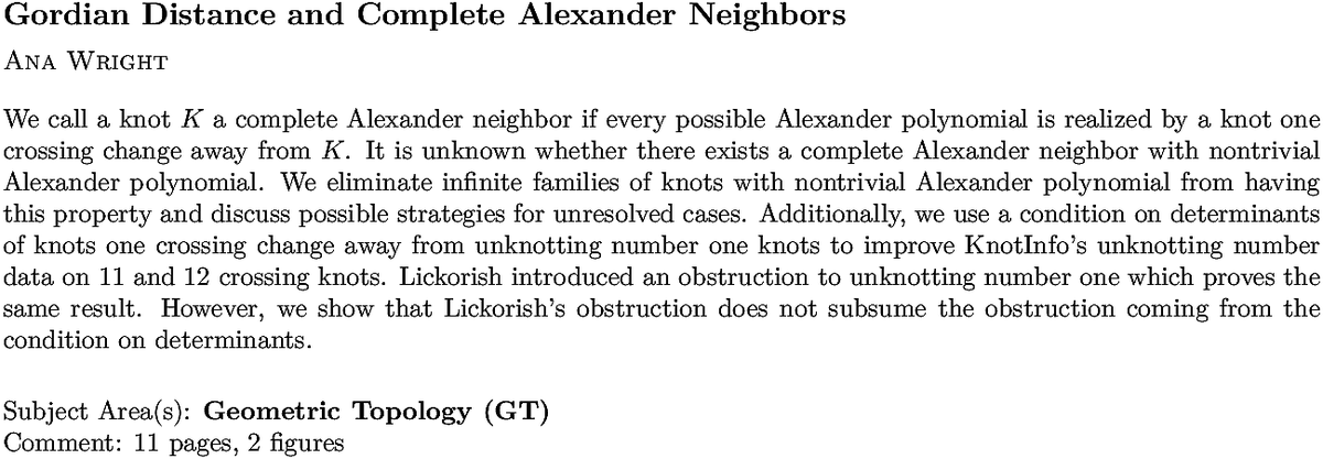 arxiv.org/abs/2210.07728…
A Wright
Gordian Distance and Complete Alexander Neighbors