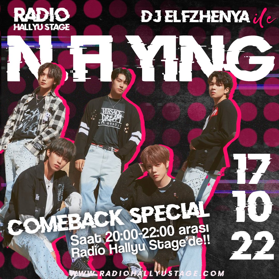 🎙| N.FLYING ÖZEL YAYINI 

N.FLYING'in geri dönüşüne ve size özel en güzel şarkılarla dolu harika bir yayın~✨💖 20.00'de başlıyor sakın kaçırmayın!!

radiohallyustage.com

<a href="/nflyingturkey/">NFlying - 엔플라잉 Turkey</a> #NFlying