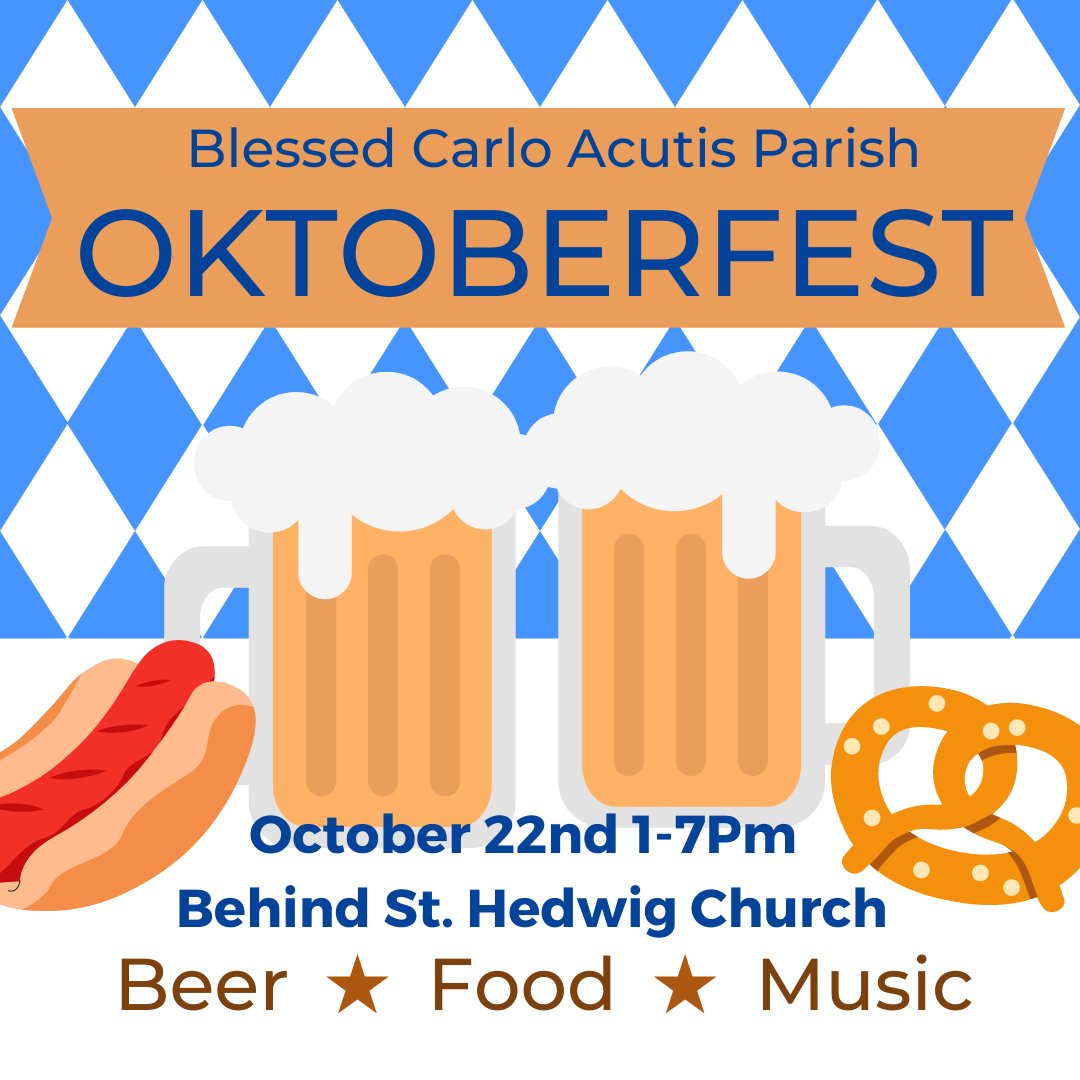 carloacutischi's tweet photo. Please join us for our Parish's annual Oktoberfest! All are welcome! We will be entertained once again by the Pokaholics. Admission is free and we have added some special games for the kids. Beer and tickets will be sold at the entrance. #BCAP #BCAparish #oktoberfest #pokaholics https://t.co/DFsirM5nV9