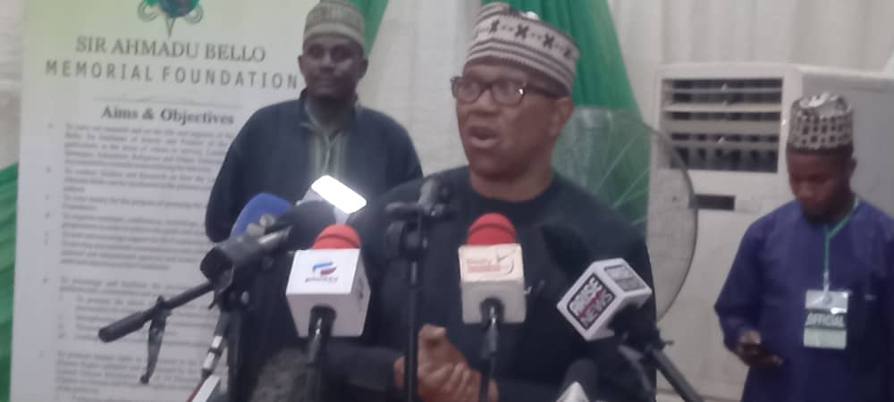 PeterObi's tweet photo. It is an honour to return to the City of Kaduna and to participate in the Arewa Joint Committee Interactive Session, and rub minds on some fundamental issues germane to the future of Nigeria. https://t.co/hSQksanHFC