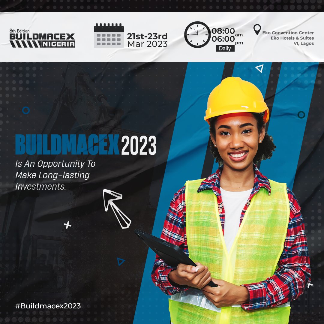 buildmacexng's tweet photo. Are you in the building and construction industry? 

Then this exhibition is for you! Our upcoming building and construction exhibition will be showcasing the latest products, services and innovations in the industry. 

#BUILDMACEX2023
#opportunity #event #network #building https://t.co/Sxf7vL9RAc
