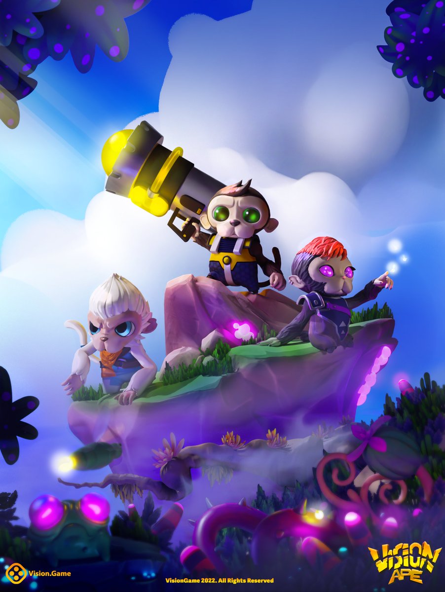 visiongame_'s tweet photo. VisionApe is a #AAGame being built by VisionGame🔥🎮 During our AMA last week, our CEO has expressed full confidence in the games being developed by #VisionGame, and here’s a first glimpse of the #VisionAPE team in their full 3D glory! What do you think? https://t.co/Ktnz7Bh8JV