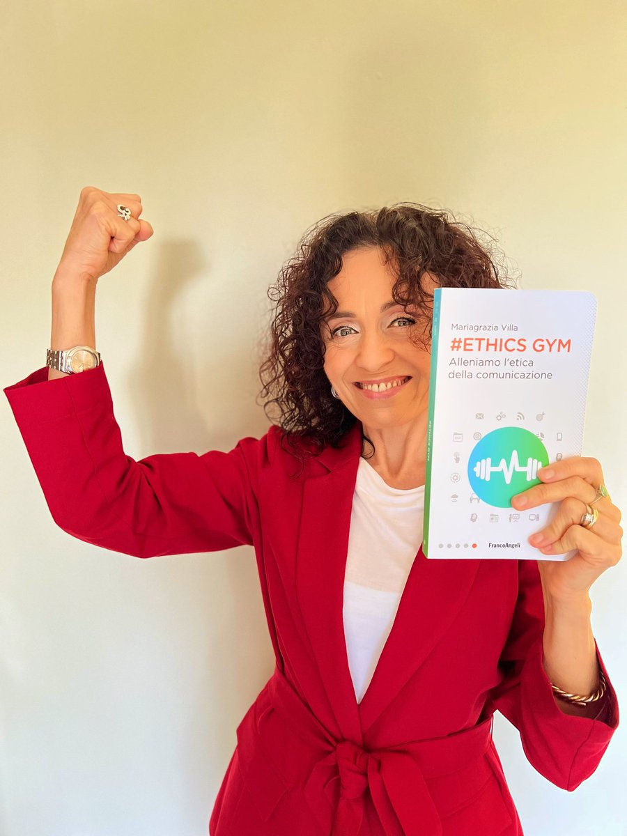 amleticagrace's tweet photo. Da oggi, è ufficiale: ci si può iscrivere a #EthicsGym e #allenare l’#etica della #comunicazione 💪🏻💪🏻🏋️♀️
Su dal divano, campioni!
@AngeliEdizioni @AlbertoMaestri https://t.co/HGvgSko0VY