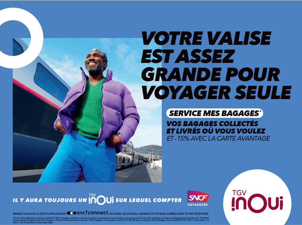 Vous en avez assez de prendre le train avec vos bagages ? Découvrez le service #MesBagages pour voyager léger😀. En ce moment gagnez des bons de réduction et un séjour féérique ! jeu-tgvinoui.fr <a href="/NicoCoutzicos/">Nicolas Coutzicos</a>