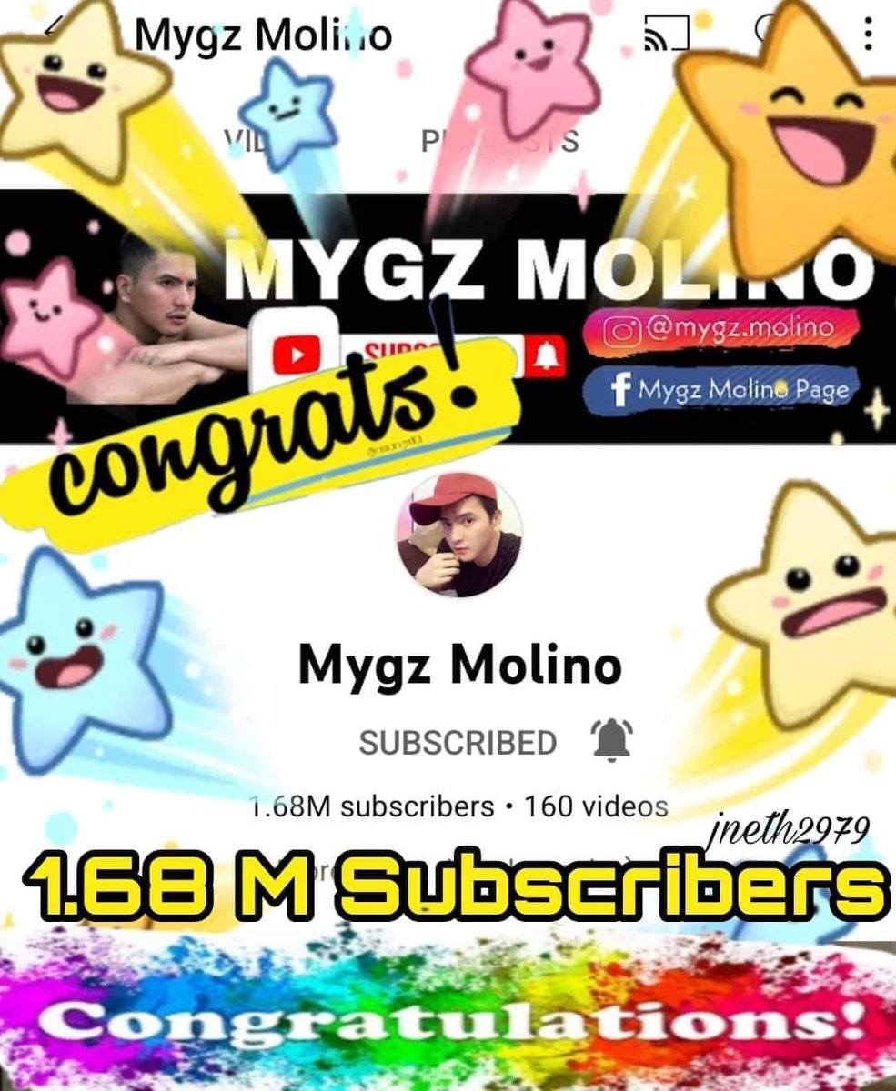 Thank you po for subscribing our bunso <a href="/mygzmolino/">Mygz Molino</a>  now he reached 1.68M na,,, nakakataba po Ng puso,,, thank you so much,,, pagod -paid na,,

#mygzmolino 
#mygztwittergroup