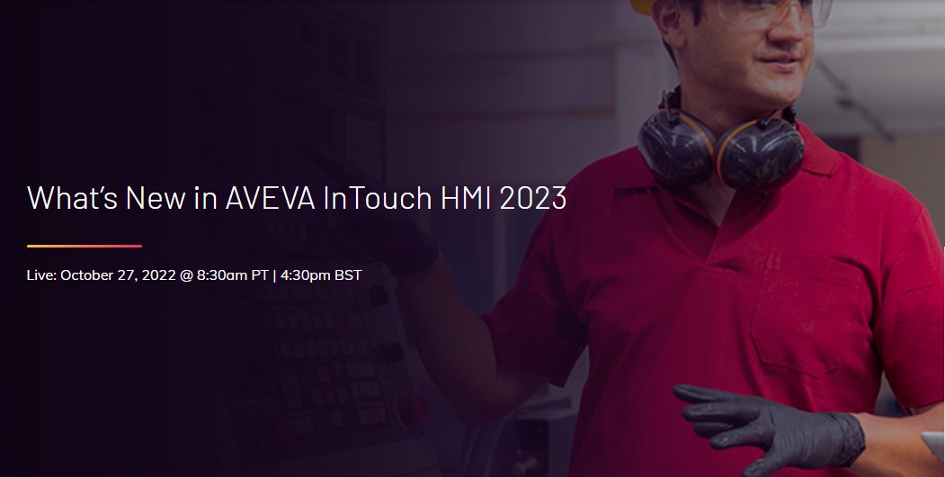 LogicUpdates's tweet image. Webinar | What’s New in AVEVA InTouch HMI 2023 October 27, 2022 @ 8:30am PT hubs.la/Q01pXydk0 by @AVEVAGroup
