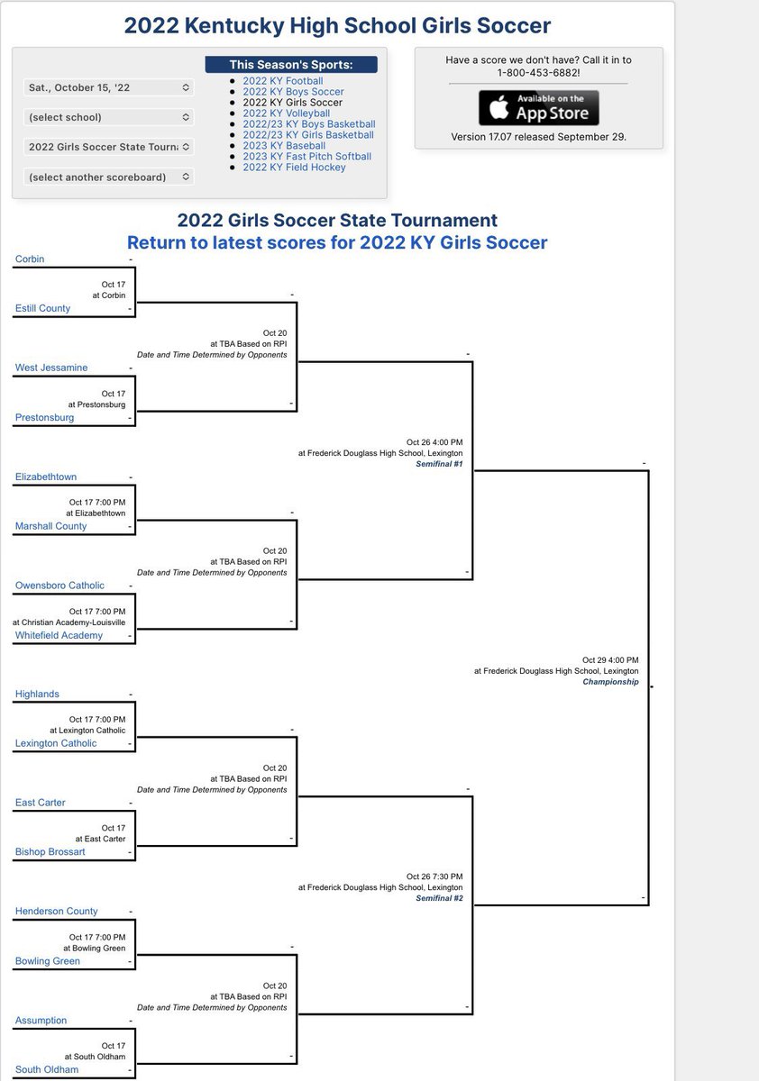 Great matchup for our ladies tonight as we head into the State Tournament!!! Tonight @ 7pm our ladies play Owensboro Catholic @ Christian Academy of Louisville! 

Come out and support these ladies!