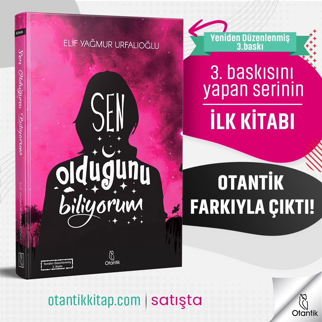 otantikkitap's tweet photo. Hazel, Aslan’ı tanıdıkça kendini onun gizemli hayatının merkezinde bulur. 
Gitmek veya kalmak onun tercihinden daha fazlası haline gelir.

Her insan sanal dünyada dışarıya gösterdiğinden daha fazlasıdır.

#SenOlduğunuBiliyorum #ElifYağmurUrfalıoğlu #otantikkitap https://t.co/hvmPkTPLGT