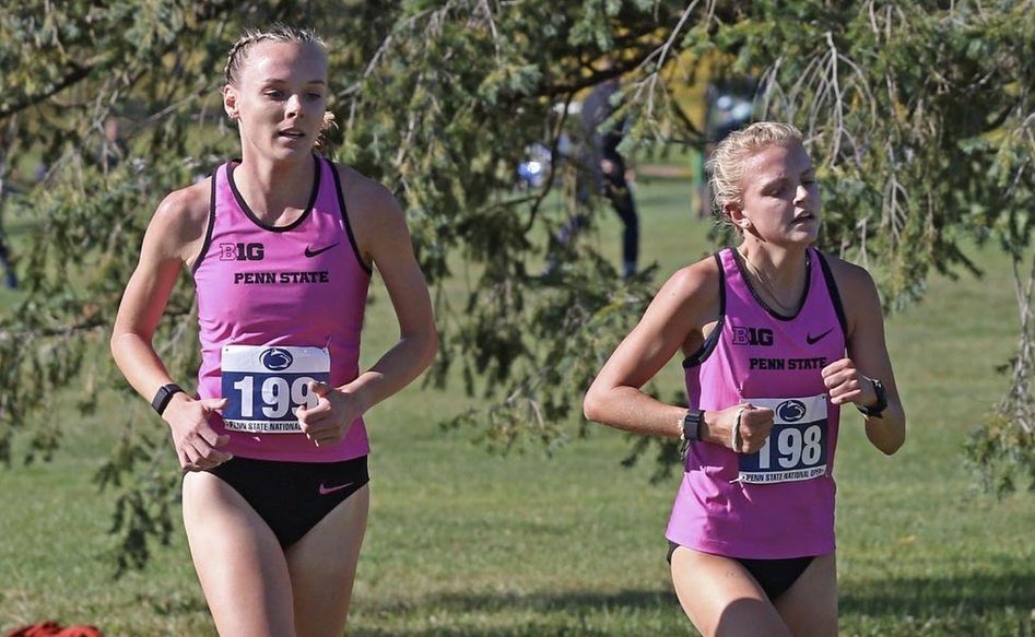 PennStateTFXC's tweet photo. The women’s team finished in 2nd place for the team title at the PSU National Open last Friday!

#WeAre #psuxc https://t.co/h1youD741f