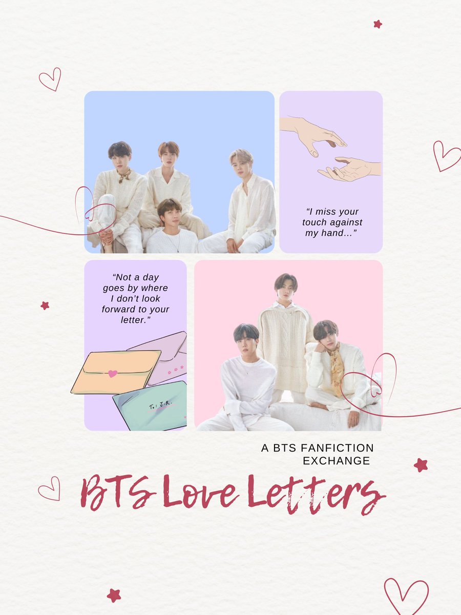 lovelettersfest's tweet photo. the love letters ♡ masterthread 

ao3: https://t.co/GTN6CnVjEb
ask: https://t.co/wIDq7v9MhU
email: lovelettersbts@gmail.com https://t.co/eJ06D2J9Dz