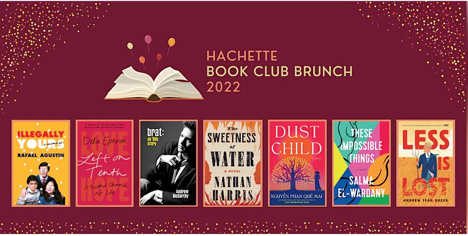 Get your virtual ticket to Hachette’s Book Club Brunch and get an exclusive tote bag and books. Saturday, October 22nd, 2022. The event will be moderated by the brilliant @BGoldsteinBooks: eventbrite.com/e/hachettes-bo…