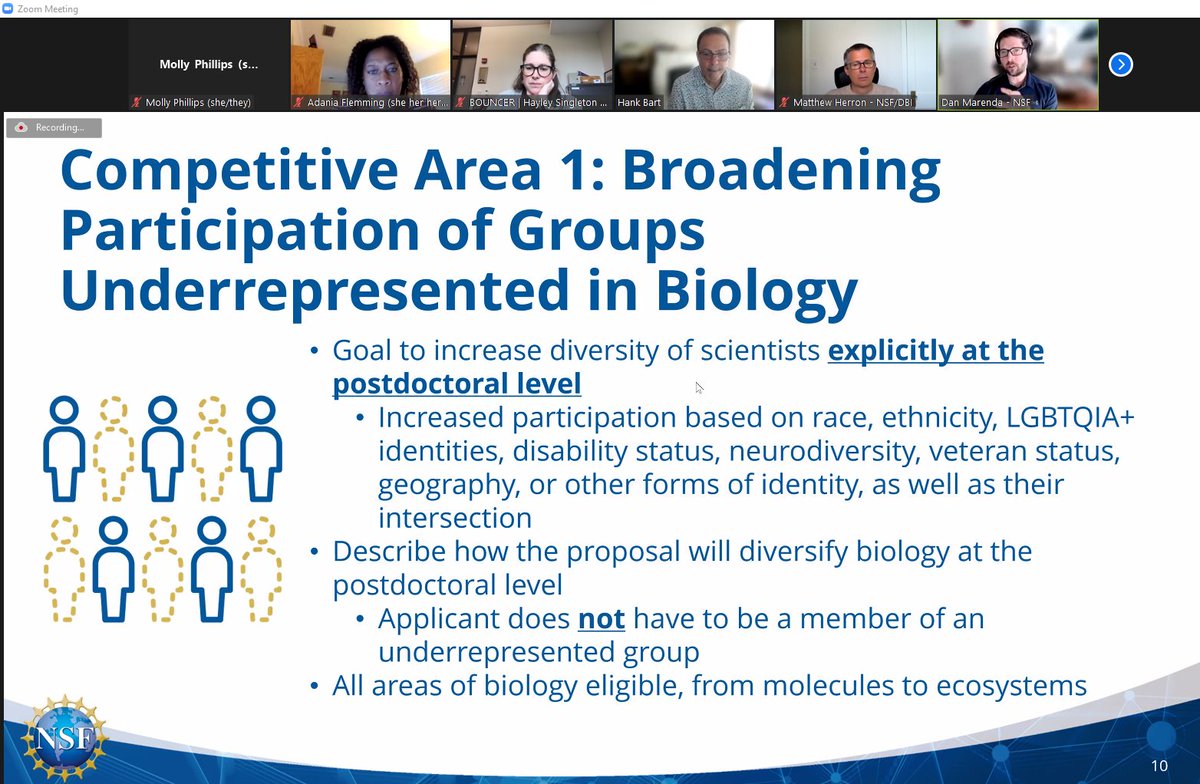 BlackInNHMs's tweet photo. Postdoctoral Research Fellowships in Biology (PRFB) includes a competitive area in broadening participation in science. https://t.co/RDtzrUeLGN
#BlackInNHMs #MoneyMatters #FindingResources https://t.co/UfypPd3vMb