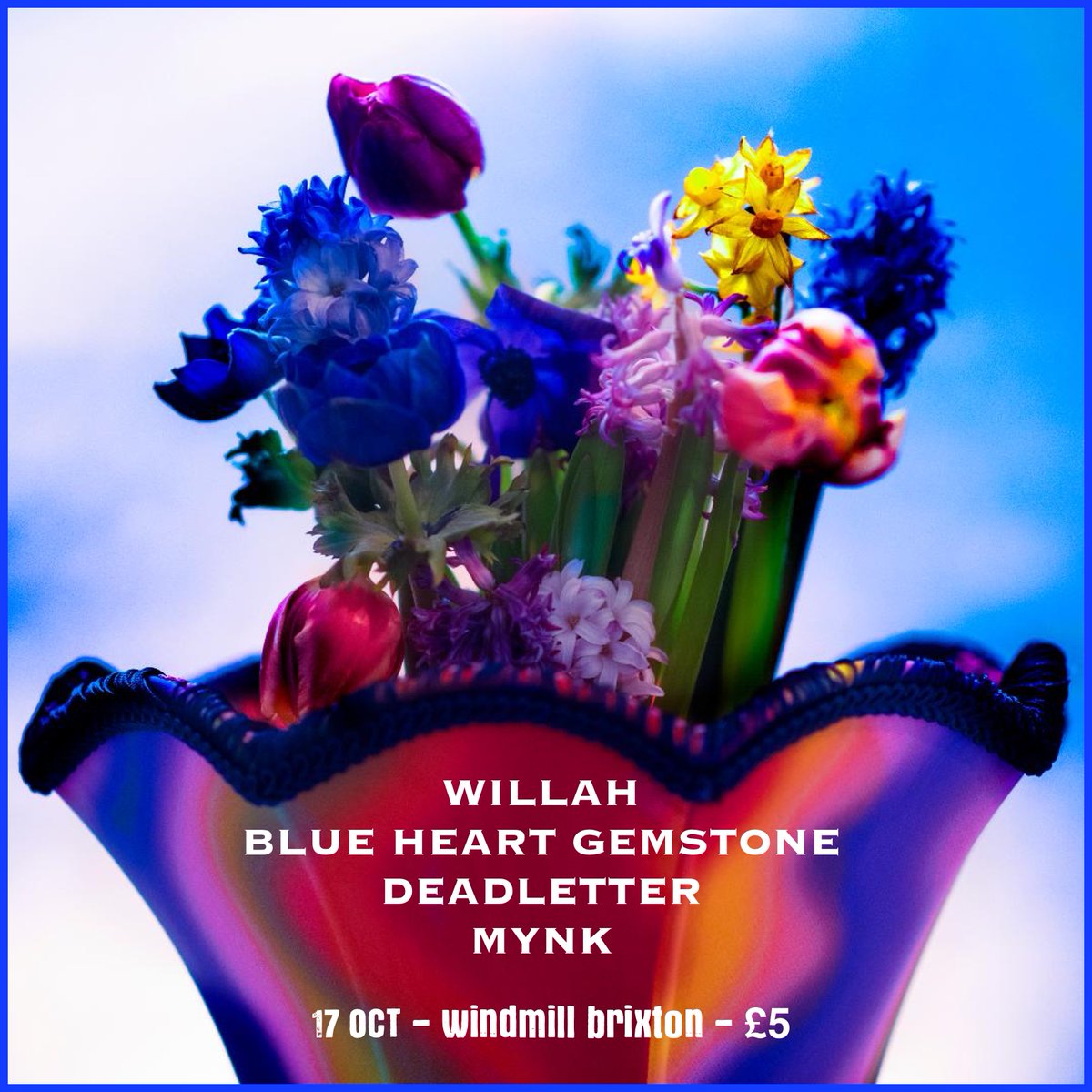 Stagetimes tonight: 8pm MYNK 845 @_DEADLETTER - surprise tour warm-up show!! 935 Blue Heart Gemstone (Trail Shift) 1015 Willah