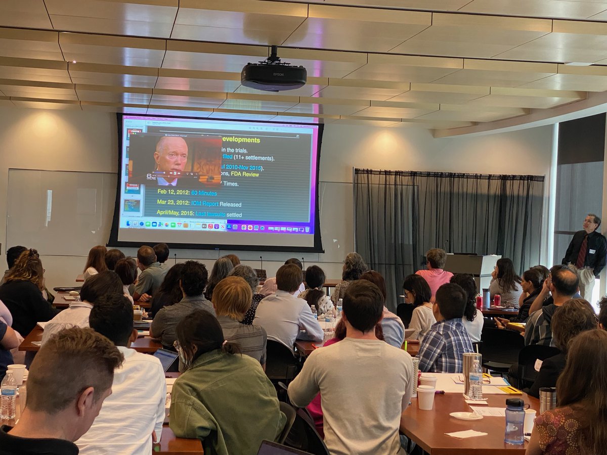 GCC_Research's tweet photo. It was manipulation of data - not a close call "abundantly clear" aired 5 yrs after trials began - 60 Minutes. Presentation by Keith Baggerly at our Rigor and Reproducibility Workshop https://t.co/5BqIw9TrEm