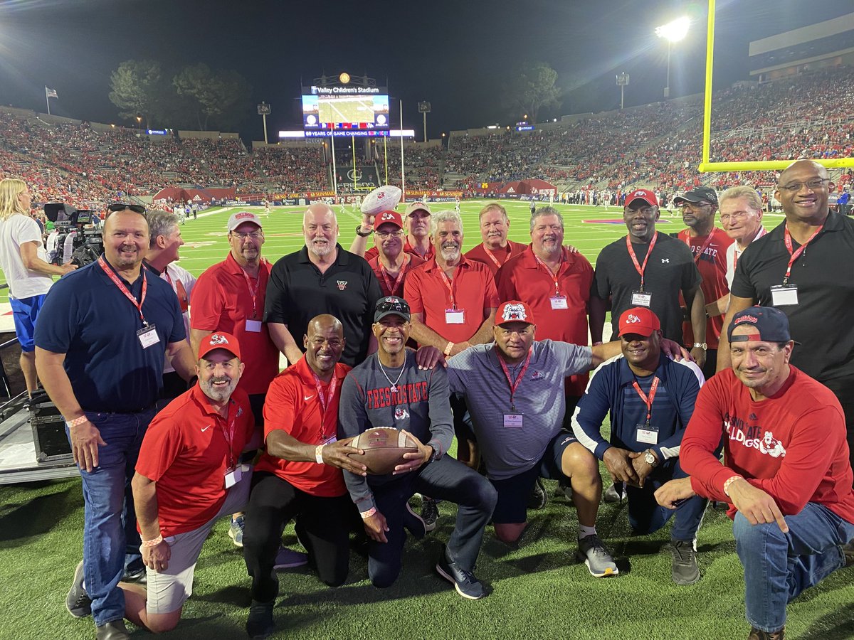 Awesome 40th reunion of the Fresno State 1982 PCAA and California Bowl champions.