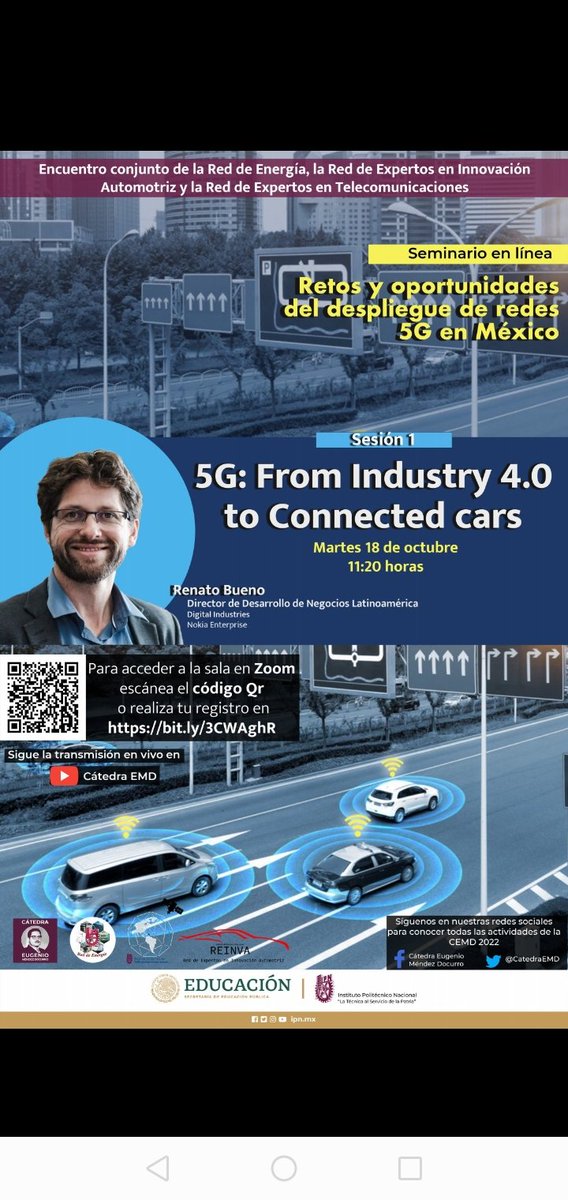 ESIMEZ_OFICIAL's tweet photo. #redes #telecomunicaciones #ISISA #seminarios #reddeenergia #industria4. 0
IBS https://t.co/lRTofSvcxG