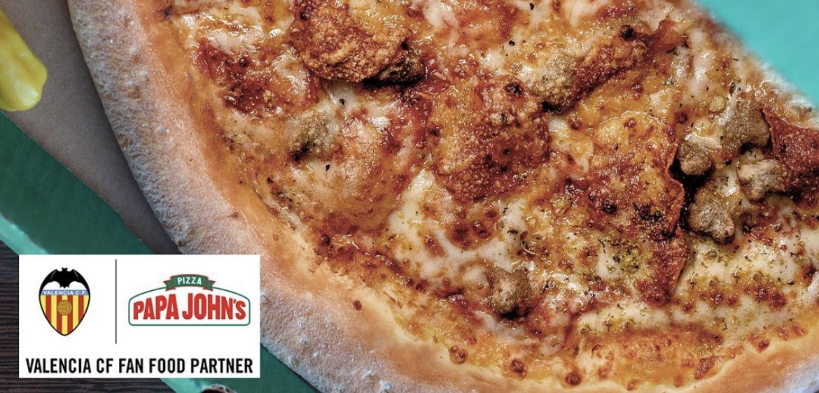 PapaJohns_ES's tweet photo. ¡SORTEO DE ENTRADAS PARA EL PARTIDO DEL @valenciacf ⚽️🍕+ 6 PIZZAS GRATIS🫢! 
Sorteamos 2 entradas dobles para ver al @valenciacf contra el @mallorca el sábado 22 de octubre en Mestalla.

Para participar tienes que:
⁃Seguir a @papajohns_es
⁃Dar RT
Tenéis hasta el jueves https://t.co/DvzpnKjGxb