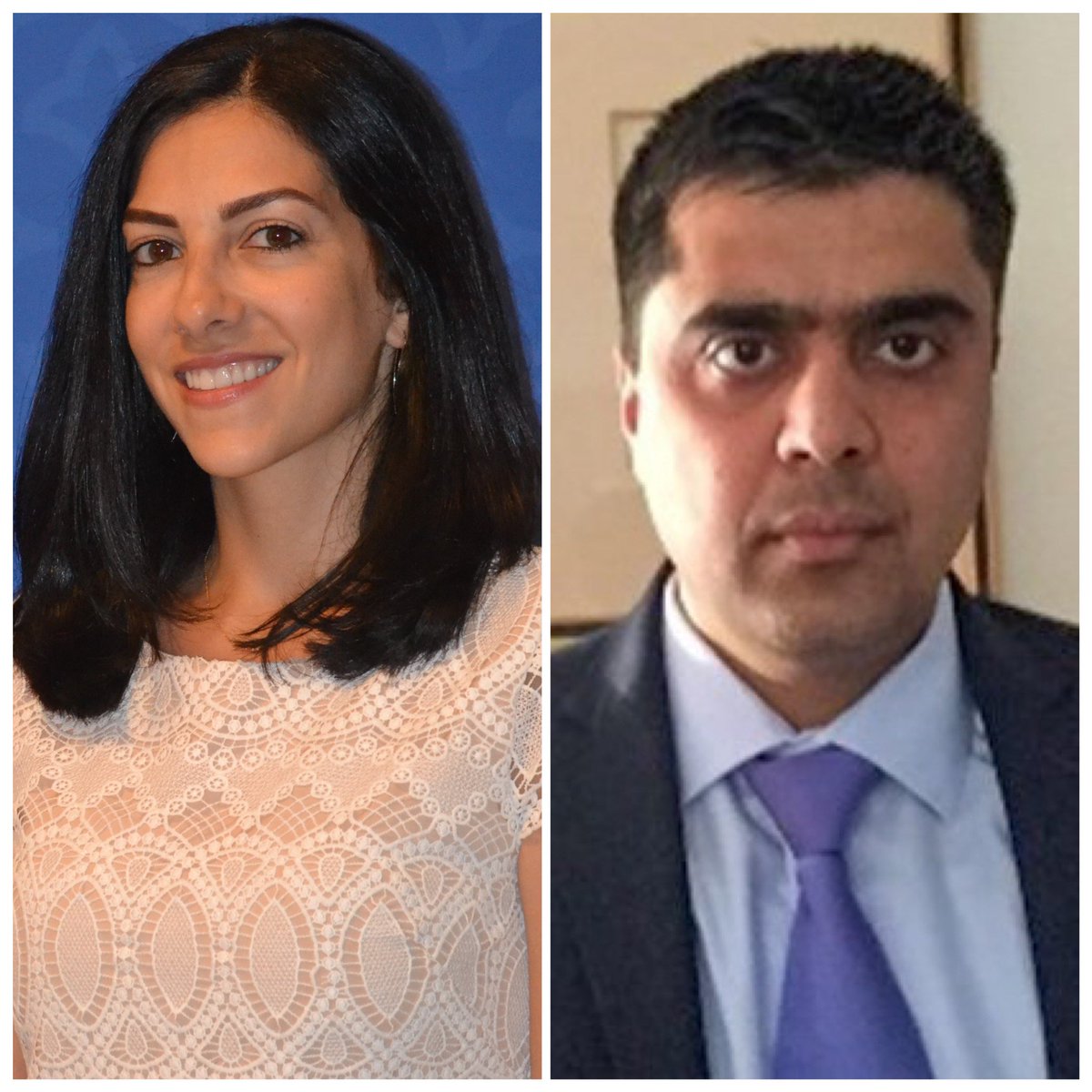 David_Steeb's tweet photo. Introducing our next #COGPH faculty!
Maya Tabet, PhD, MS is asst. prof of epidemiology specializing in maternal & child health across the lifespan.
Shams Rahman, MD, PhD is asst. prof of epidemiology specializing in social determinants of health & health equity.
Welcome both! https://t.co/YMvA3OasAX