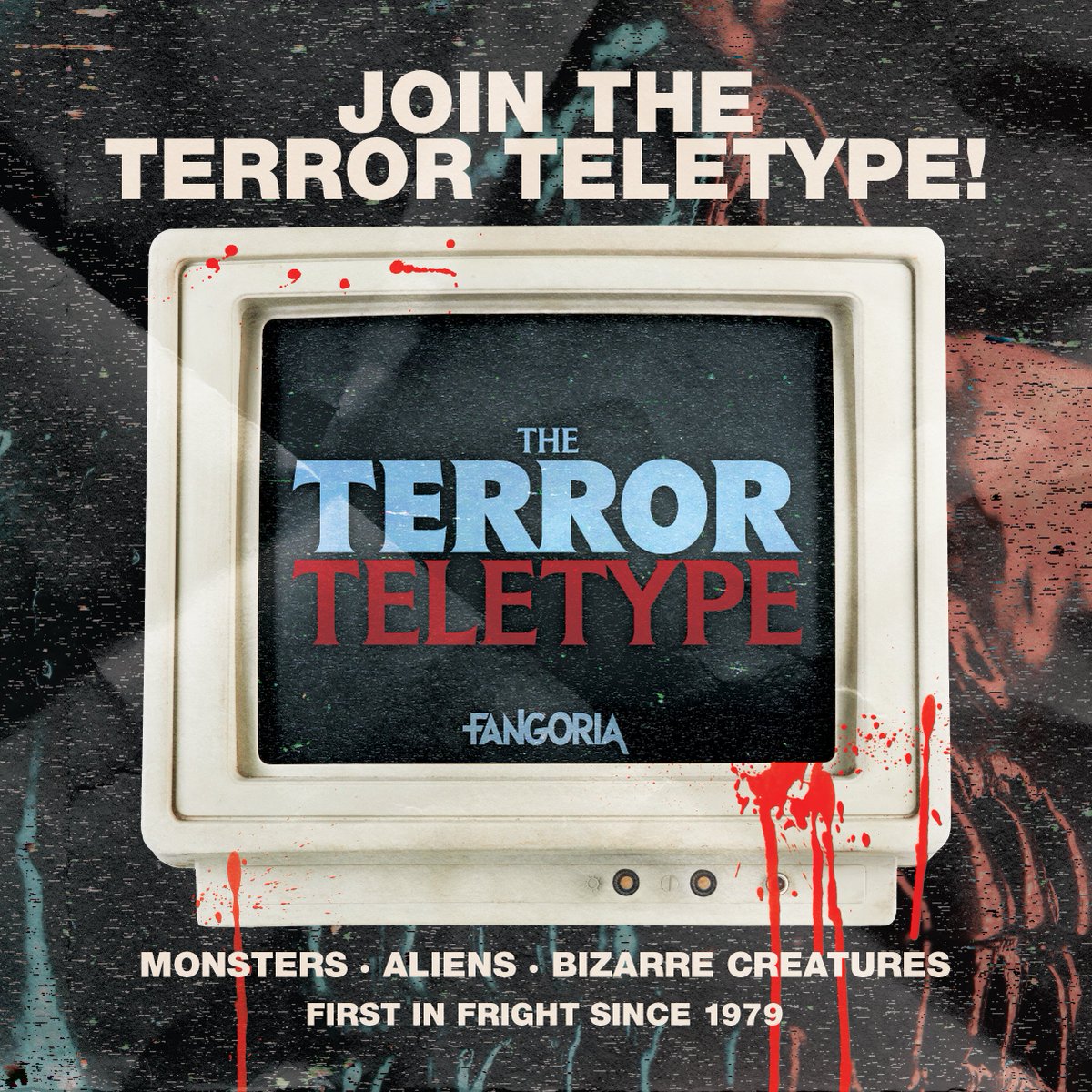 💀Don't miss the weekly TERROR TELETYPE newsletter. News, editorials, rare images from the Fango vault, special merch deals, and more! It's like getting a free mini issue of FANGORIA every week in your inbox. Join now: fangoria.com/terrorteletype…