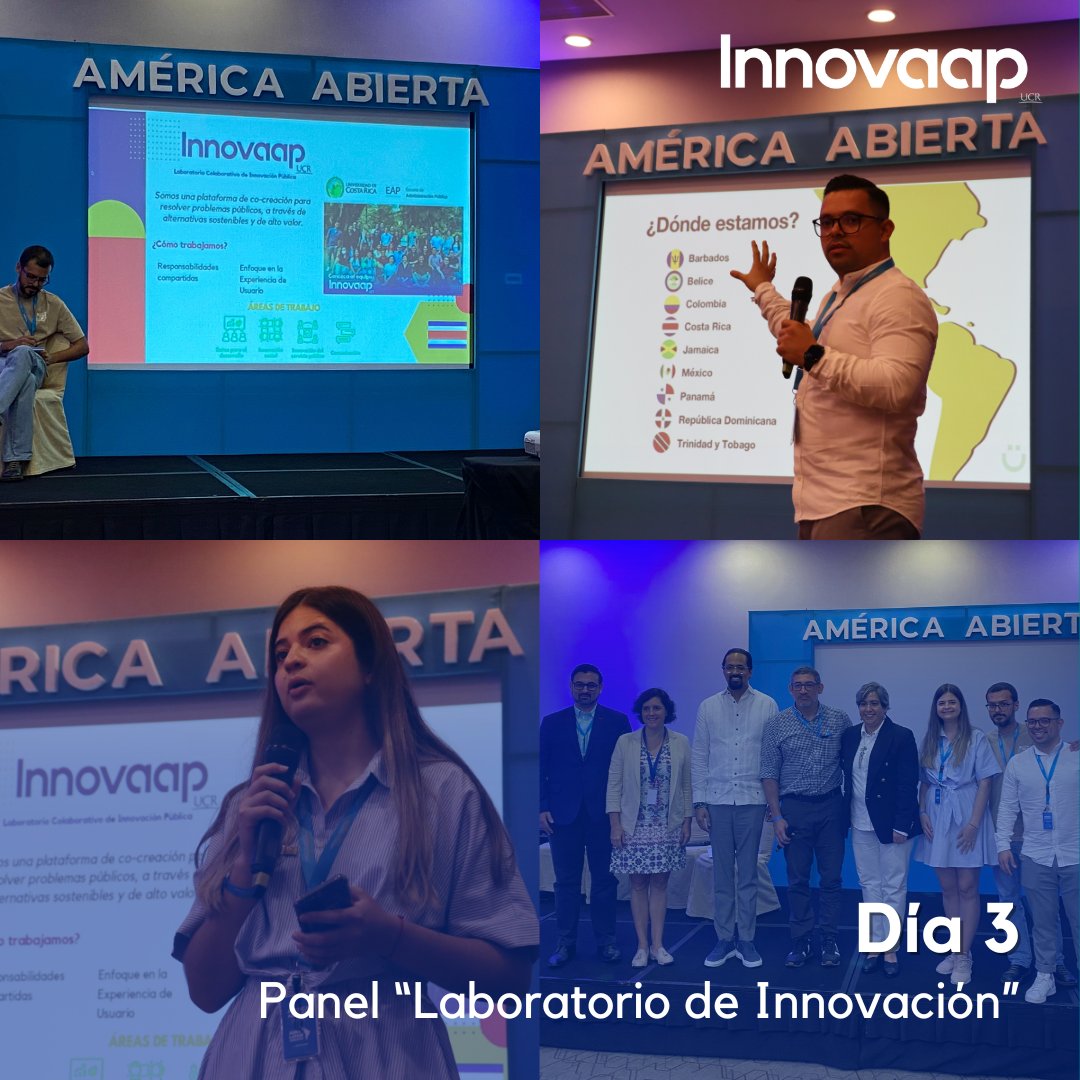 ap_innova's tweet photo. Este evento permitió intercambiar ideas, crear alianzas y buscar soluciones para construir una región más abierta, democrática, participativa, sostenible e inclusiva. 🌐
#AmericaAbierta #Innovaap #CostaRica https://t.co/S5BEUdQZHt