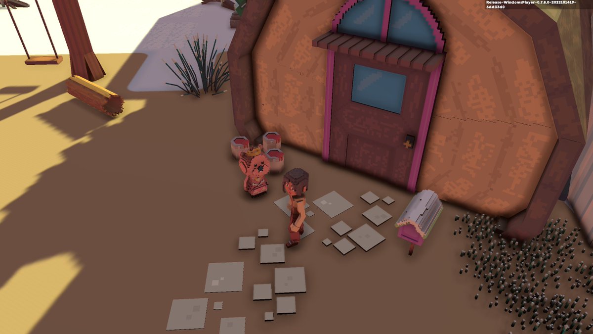 Creambondefi's tweet photo. @TheSandboxGame I just finished my quest on Pororo experience on the #SandboxAlphaS3 for a chance to win a Season 3 Alpha Pass! Here I am with a cute Pororo. Check out my screenshot!

#Pororo https://t.co/GrRtdE4hqo