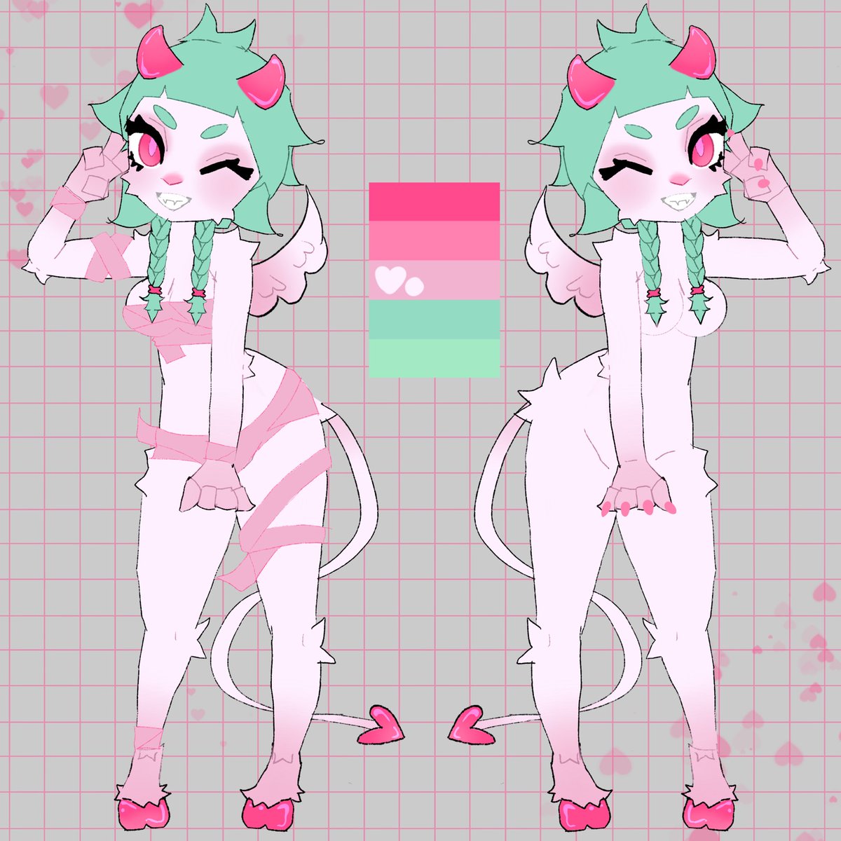 Xandrew00's tweet photo. adopt girl 
Sb: $25
Ab:$105 (unlock one fullbody with simple bg )

(I can do holds or payment plans, also I can change any color for the buyer)

💜#furry #adopt #cow #hallowen #popdesinger https://t.co/YTILRWcujE