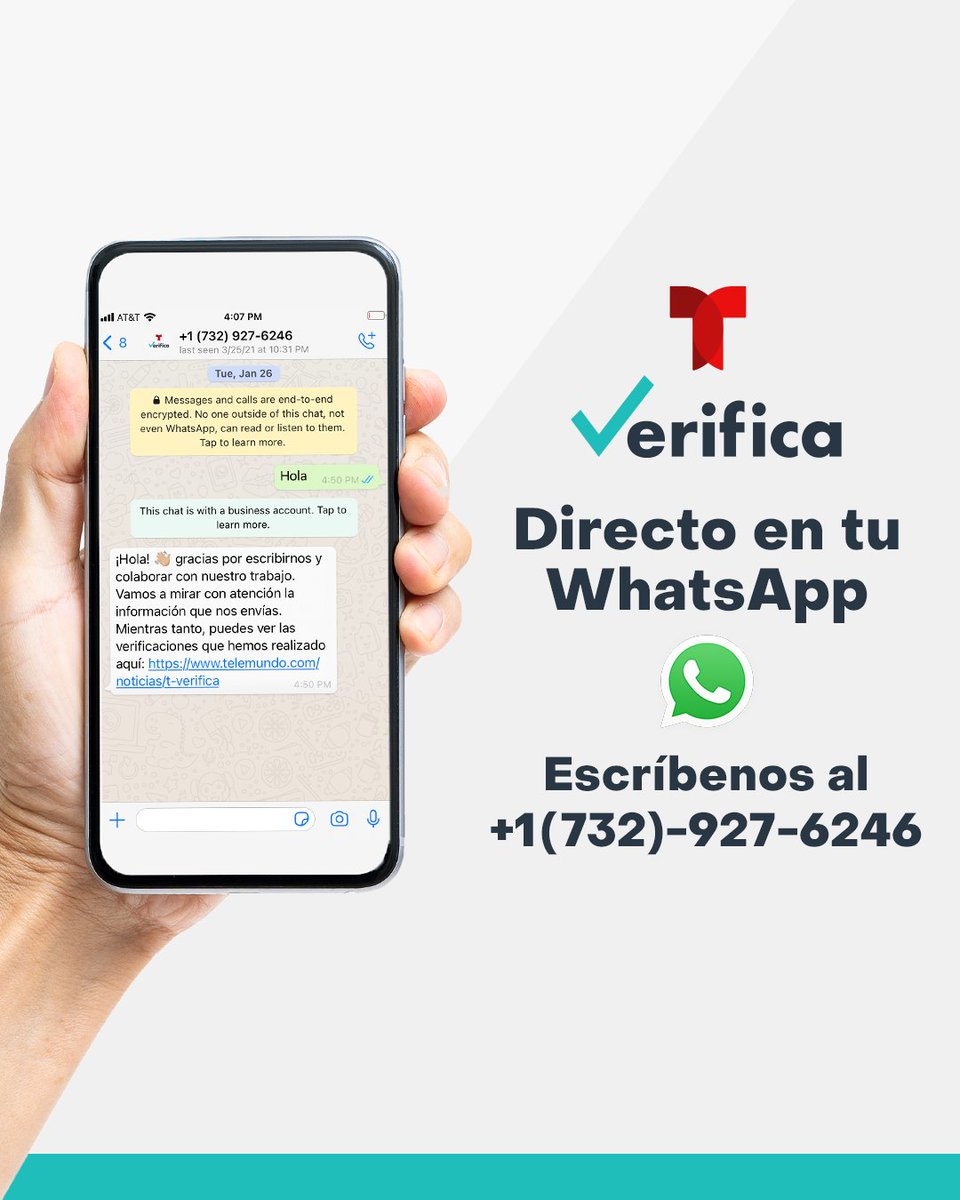 TelemundoNews's tweet photo. 🗳 #Decision2022 | A poco menos de un mes para las elecciones de medio término respondemos tus dudas a través de nuestro @WhatsApp.

✅ Escríbenos y verifica lo que necesites.
📲 https://t.co/EDyodQb8vK https://t.co/rFeuYydGxu