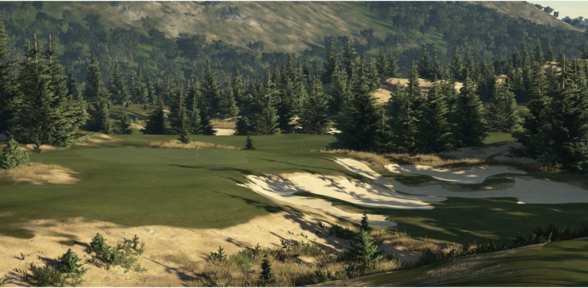 FigzTgc's tweet photo. Cowboy Heaven from National Treasure '22 (3rd Place) has been ported and published on PGA 2K23! A few minor changes made;

- Re-did 11th Fairway and Green, always hated this hole on the original publish.
- Re-did 12th Green. 
- Re-did a few green slopes on the 15th.

Enjoy! https://t.co/TaZiW0l9GA